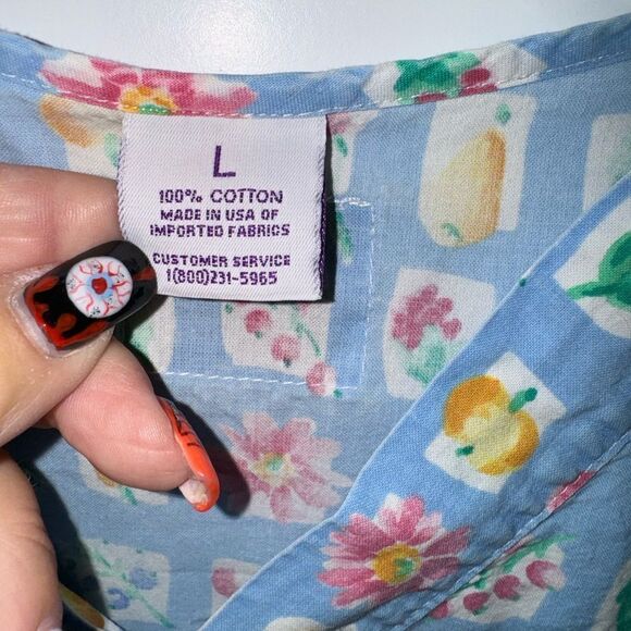 SCRUB BRAND WOMENS SCRUB TOP NURSE - Picture 3 of 5